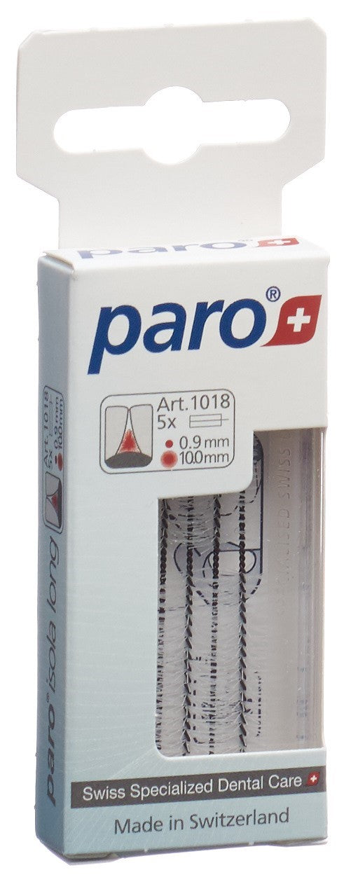PARO Isola Long Brossettes Interdentaires 10mm Violet | Lot 5 Pièces