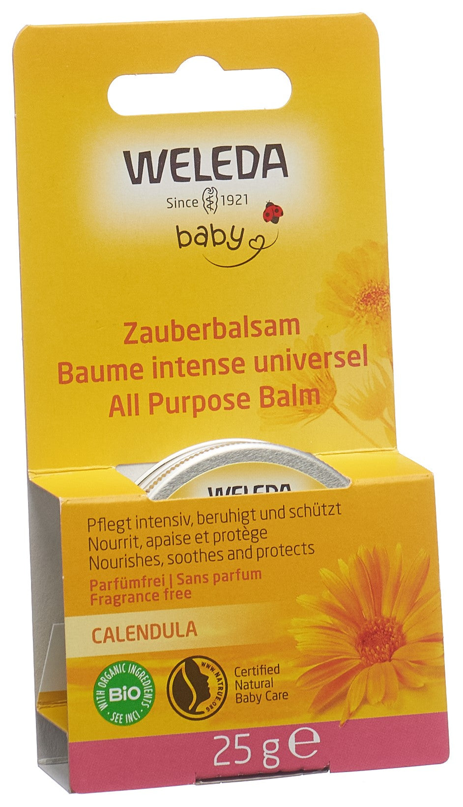 WELEDA BABY baume intense universel calendula 25 g