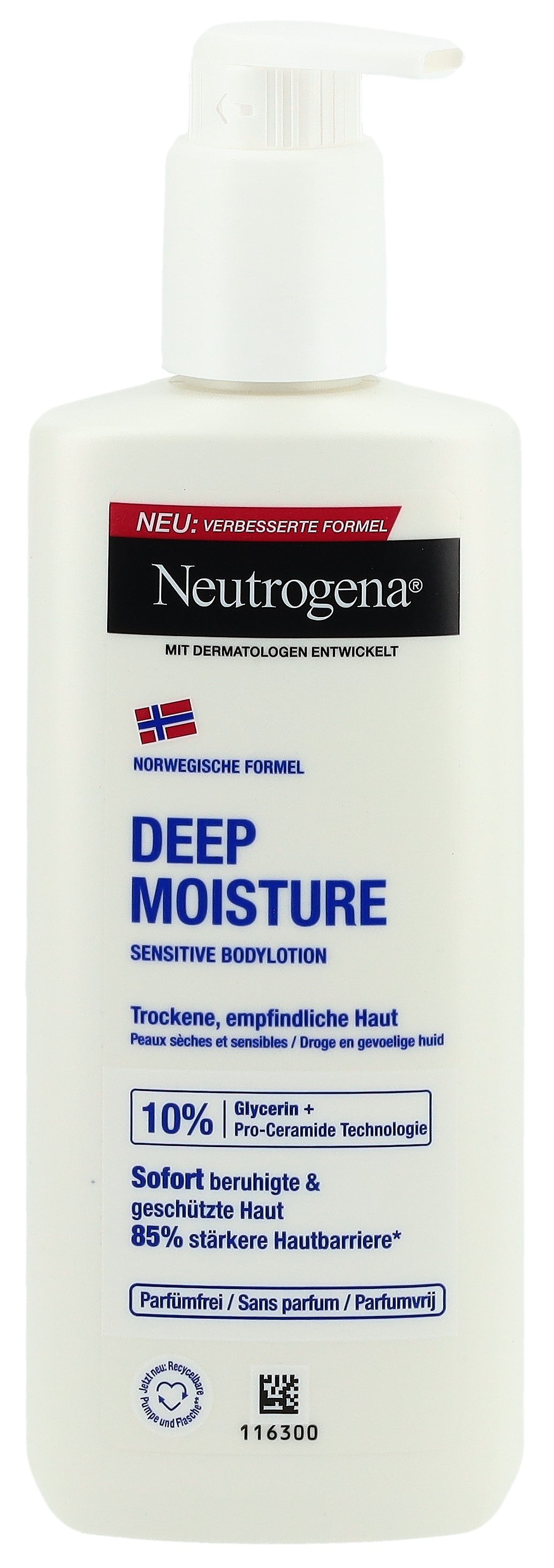 Neutrogena Lait Corps Hydratation Intense 250 ml