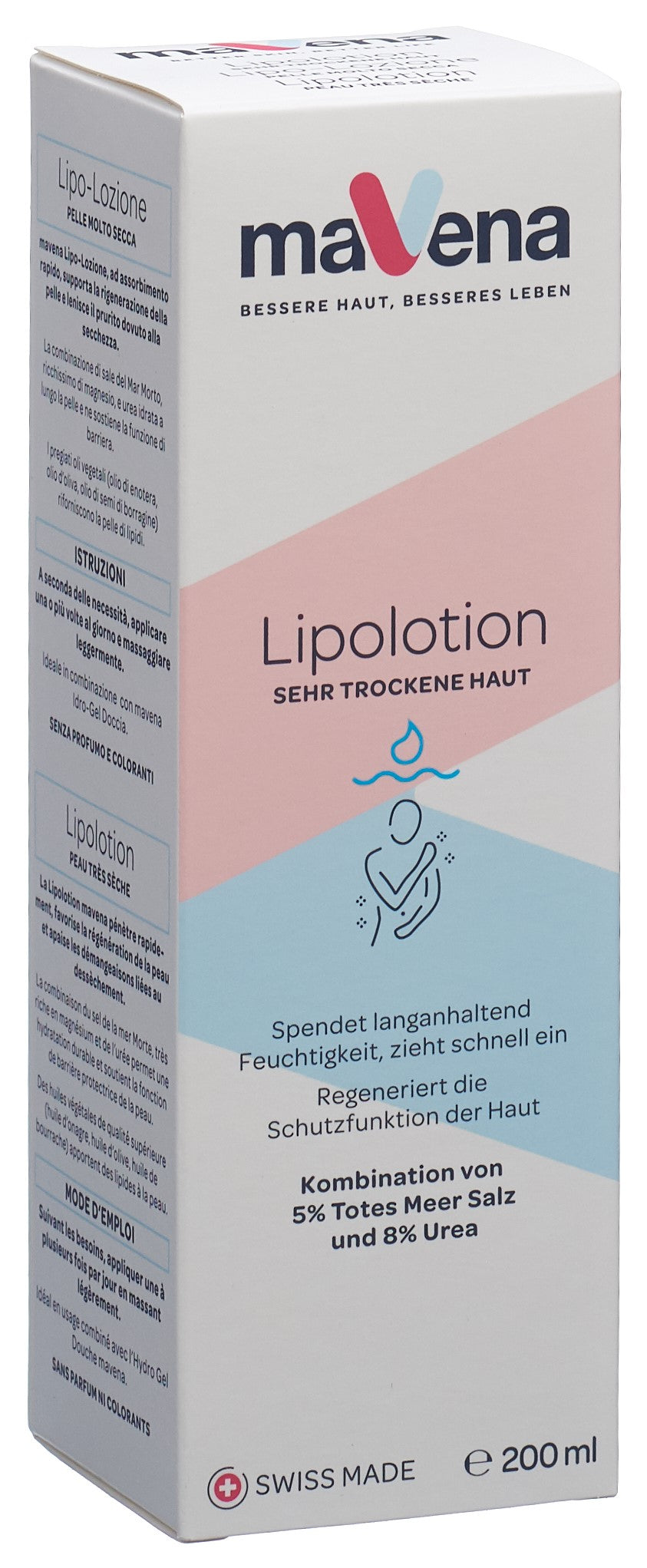 MAVENA Lipolotion Soin Corps Hydratant 200 ml