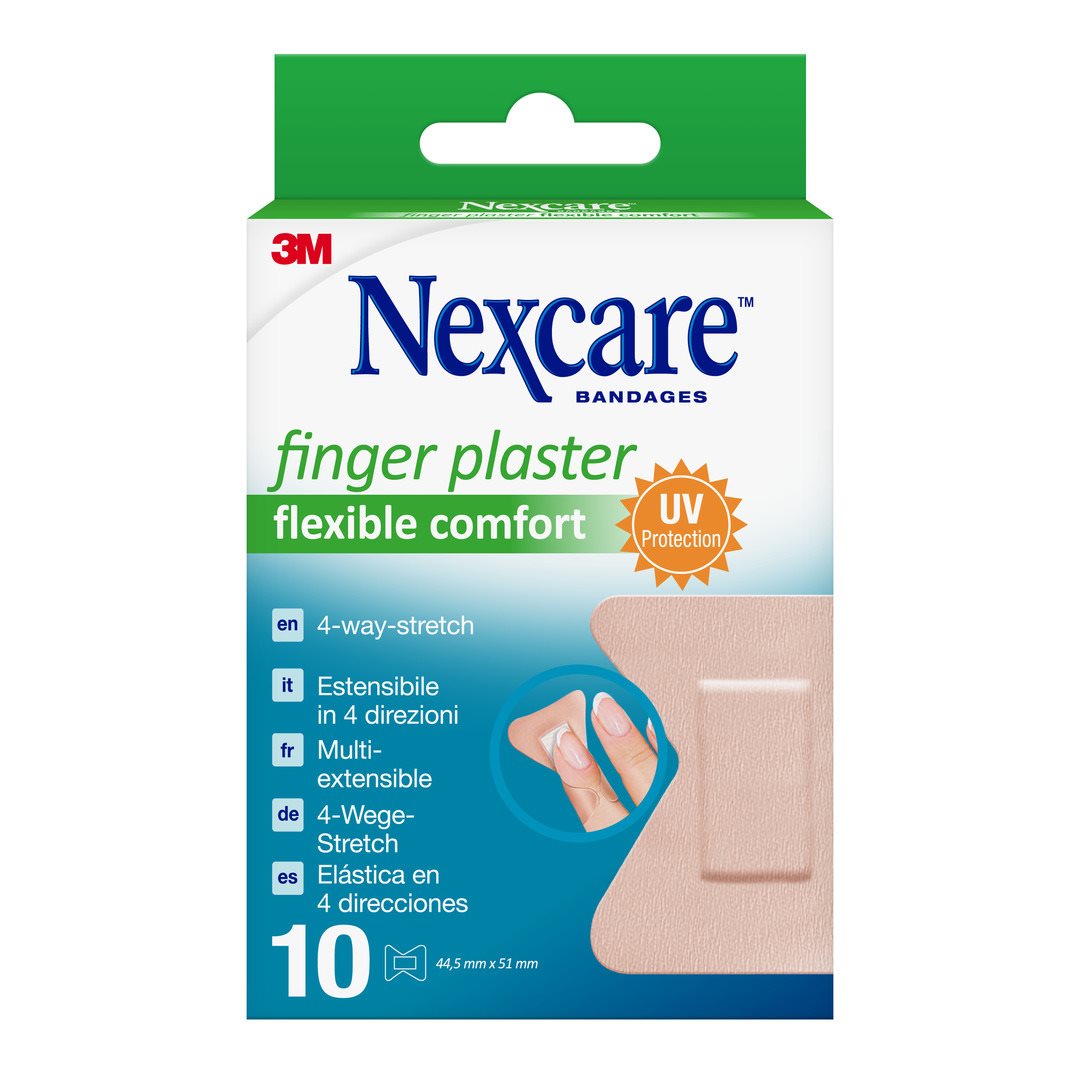 3M NEXCARE pansem doigts comfort 4.45x5.1cm 10 pce