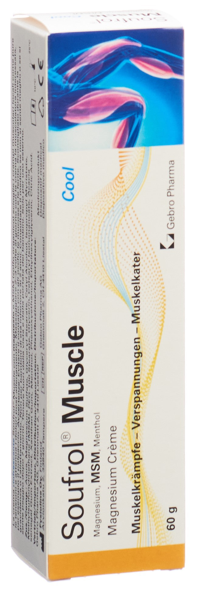 SOUFROL Crème Magnésium Musculaire Effet Frais 60 g