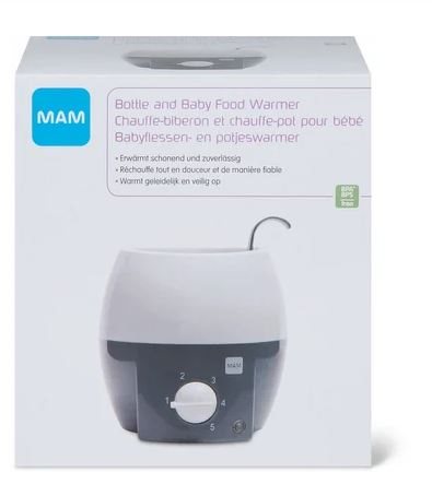 MAM Chauffe-biberon &amp; Petit Pot Bébé Rapide | Pratique