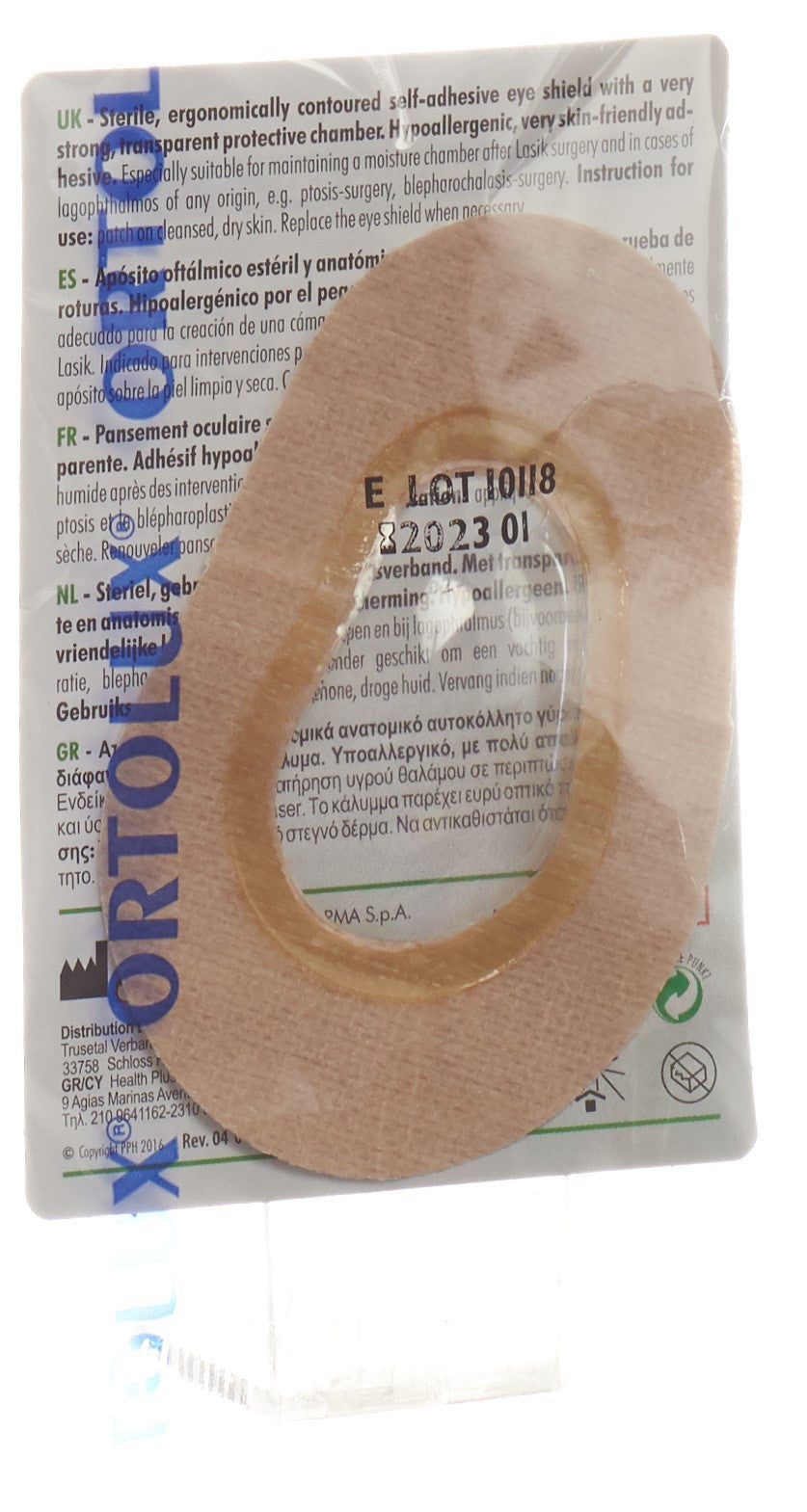 ORTOLUX Pansement Oculaire Adhésif Confortable | S