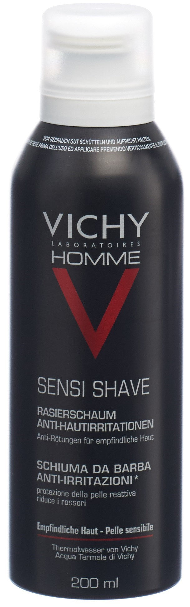 VICHY Homme mousse à raser anti irritations 200 ml