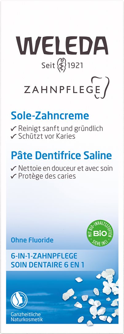 WELEDA pâte dentifrice saline tb 75 ml