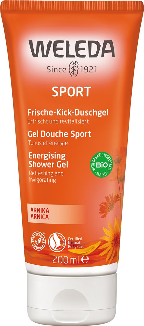 WELEDA gel douche sport arnica tb 200 ml