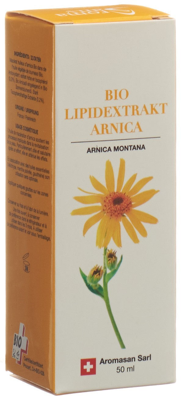 AROMASAN Arnica Bio Extrait Lipidique 50 ml | Soin Apaisant