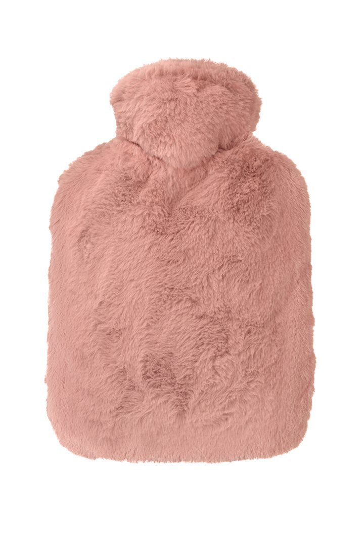Frosch Bouillotte PVC 1.8 L Douceur Poils Longs Rose | Confort Chaleureux