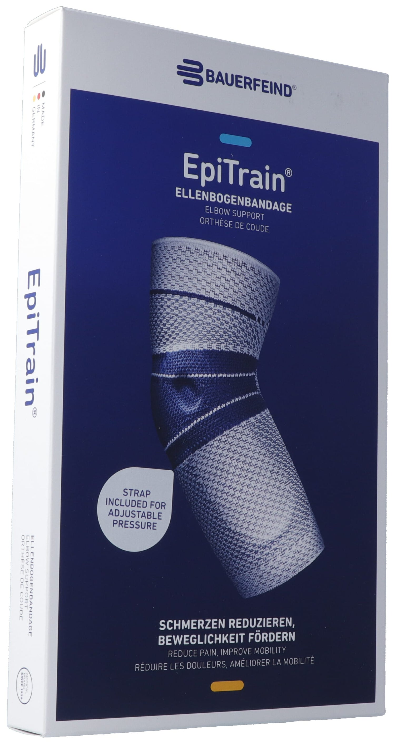 Bauerfeind EpiTrain Orthèse Active Taille 2 Soulage Douleur Épicondylite
