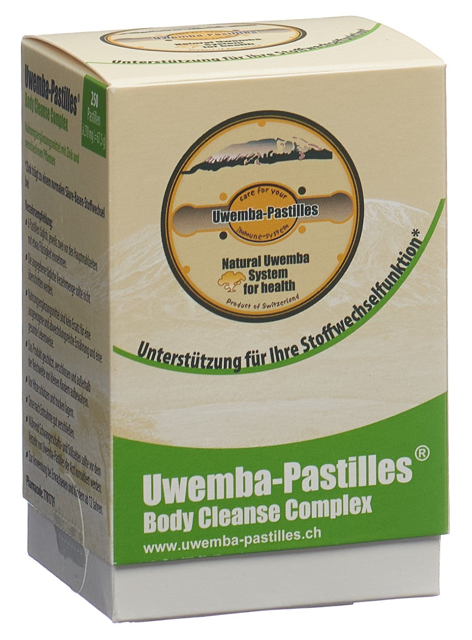UWEMBA-PASTILLES Body Cleanse Comp bte 250 pce