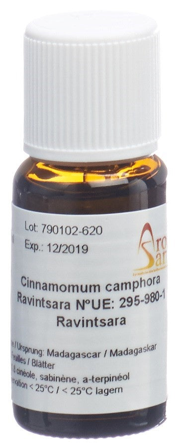 AROMASAN Huile Essentielle Ravintsara 15 ml | Purifiante et Respiratoire