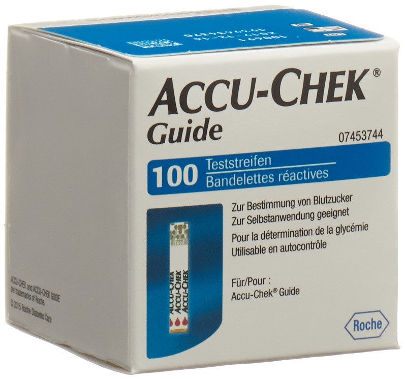 ACCU-CHEK Guide bandelettes 2 x 50 pce