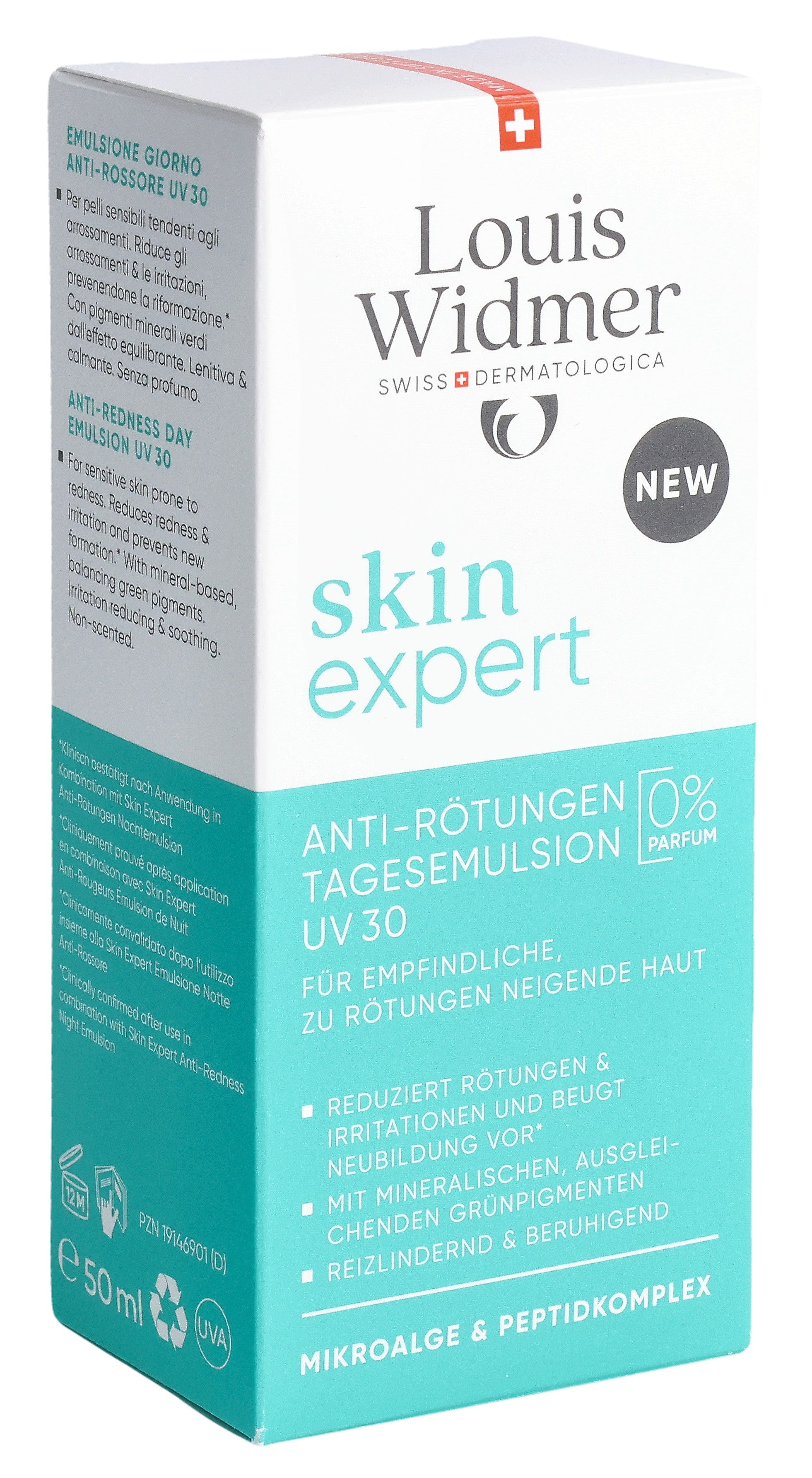 WIDMER anti-rougeurs emulsion de jour UV30 50 ml