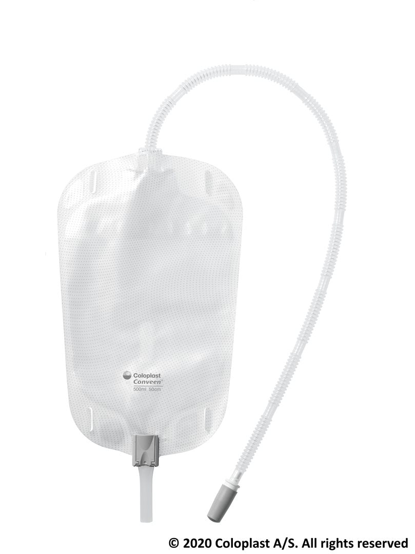 Conveen Poche Jambe 350ml 30cm Anti-Reflux | Lot 10 Pièces