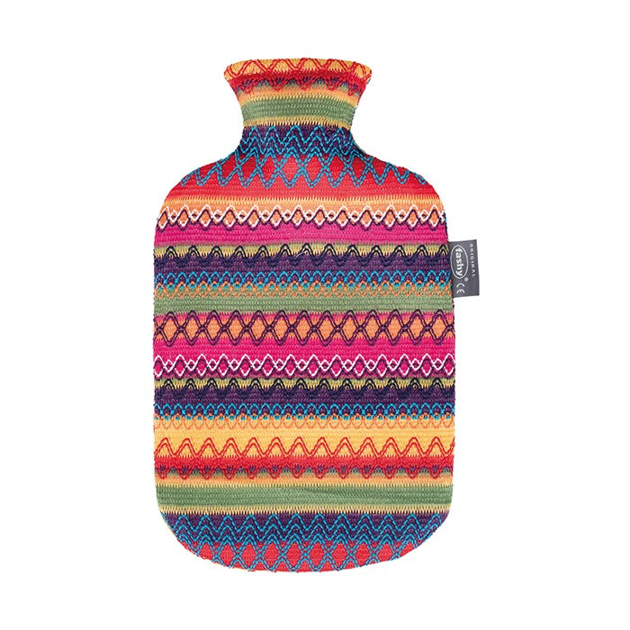 FASHY Bouillotte 2 L Housse Peruvienne Chaleur Apaisante | Confort Thermique