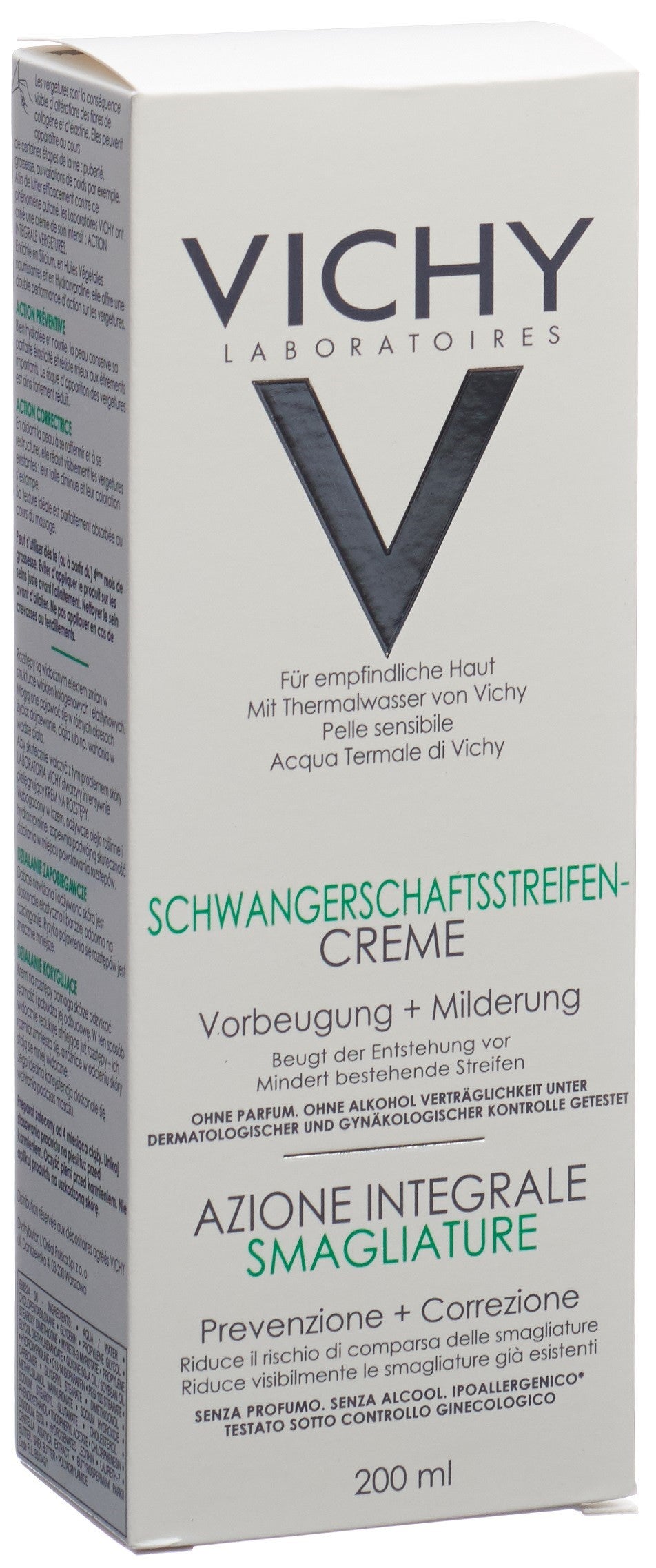 VICHY crème action intégr vergetures 200 ml