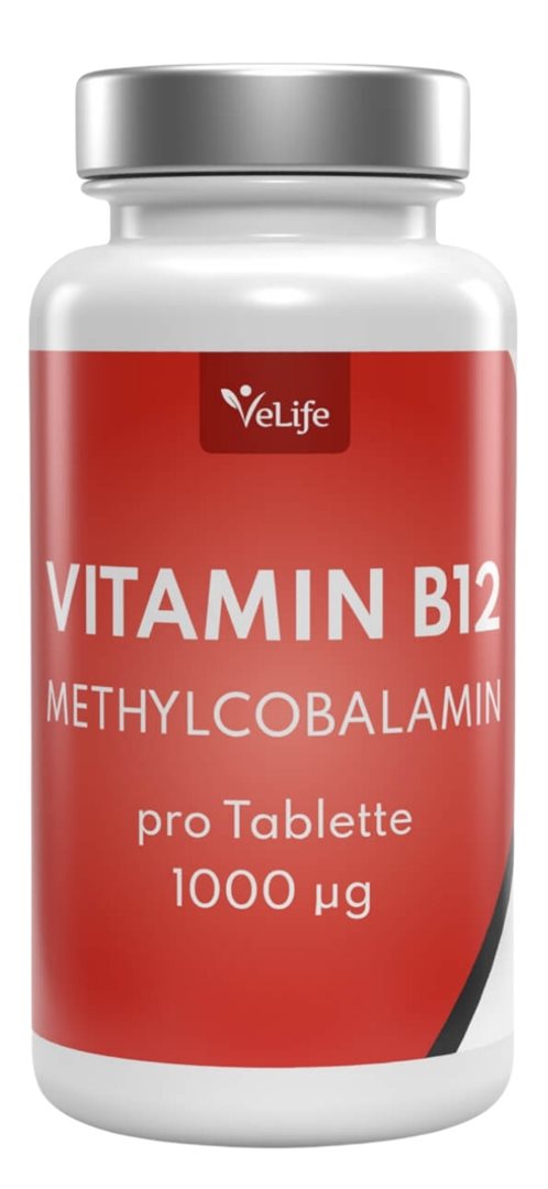 VELIFE Vitamin B12 cpr 1000 mcg bte 180 pce
