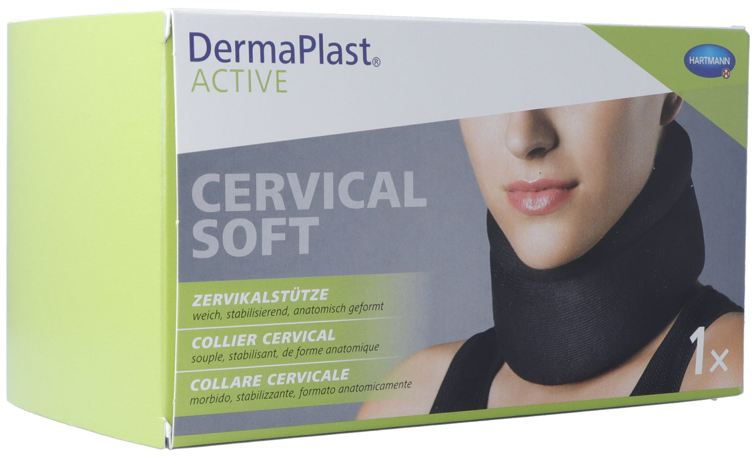 DERMAPLAST Active Collier Cervical Doux 34-40cm | Soutien Léger