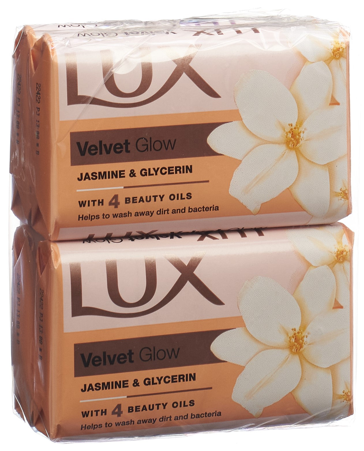 LUX Savon Bright Skin Éclaircissant | Lot de 4 x 90 g