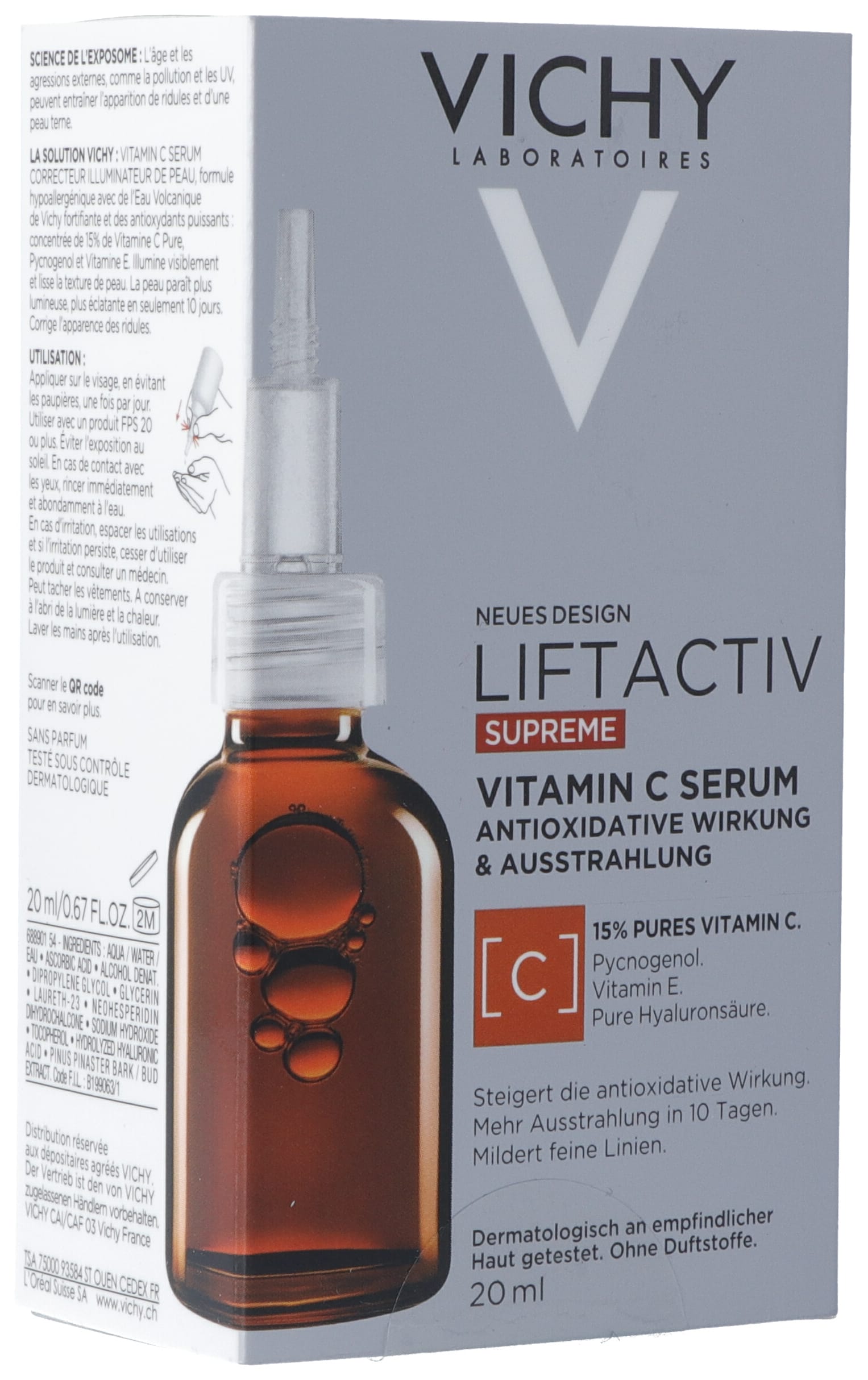 VICHY Liftactiv Supreme Vit C15 Serum fl 20 ml