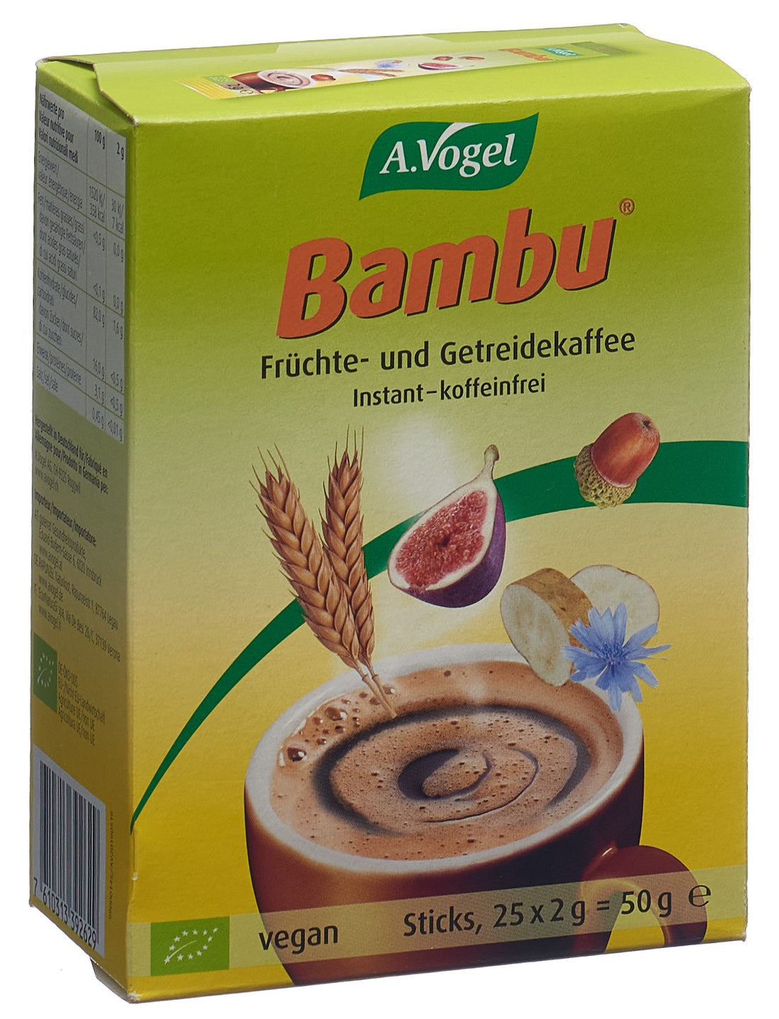 VOGEL Bambu café fruits instantané 25 stick 2 g