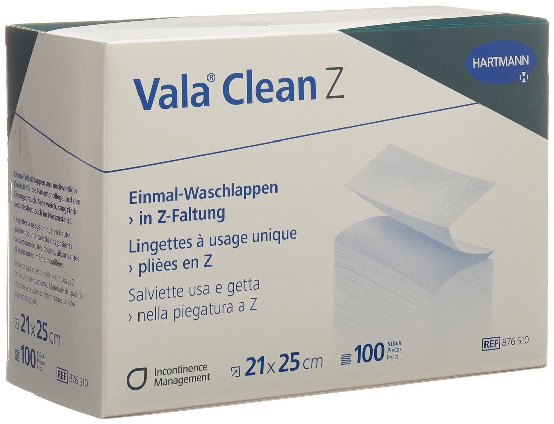 VALACLEAN Z lingette us unique 20x25cm 100 pce