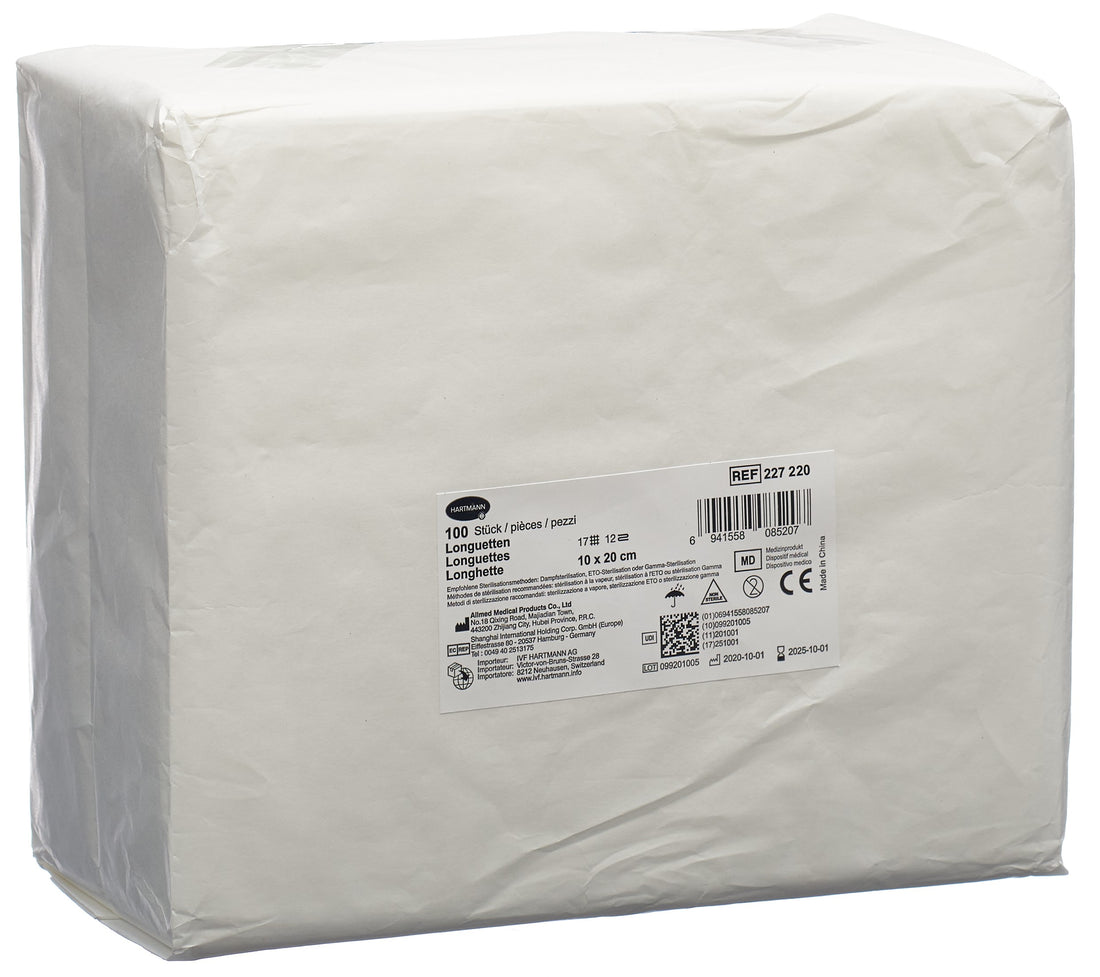 IVF Longuette T17 Absorbante 10x20cm 12 Couches | 100 Pièces