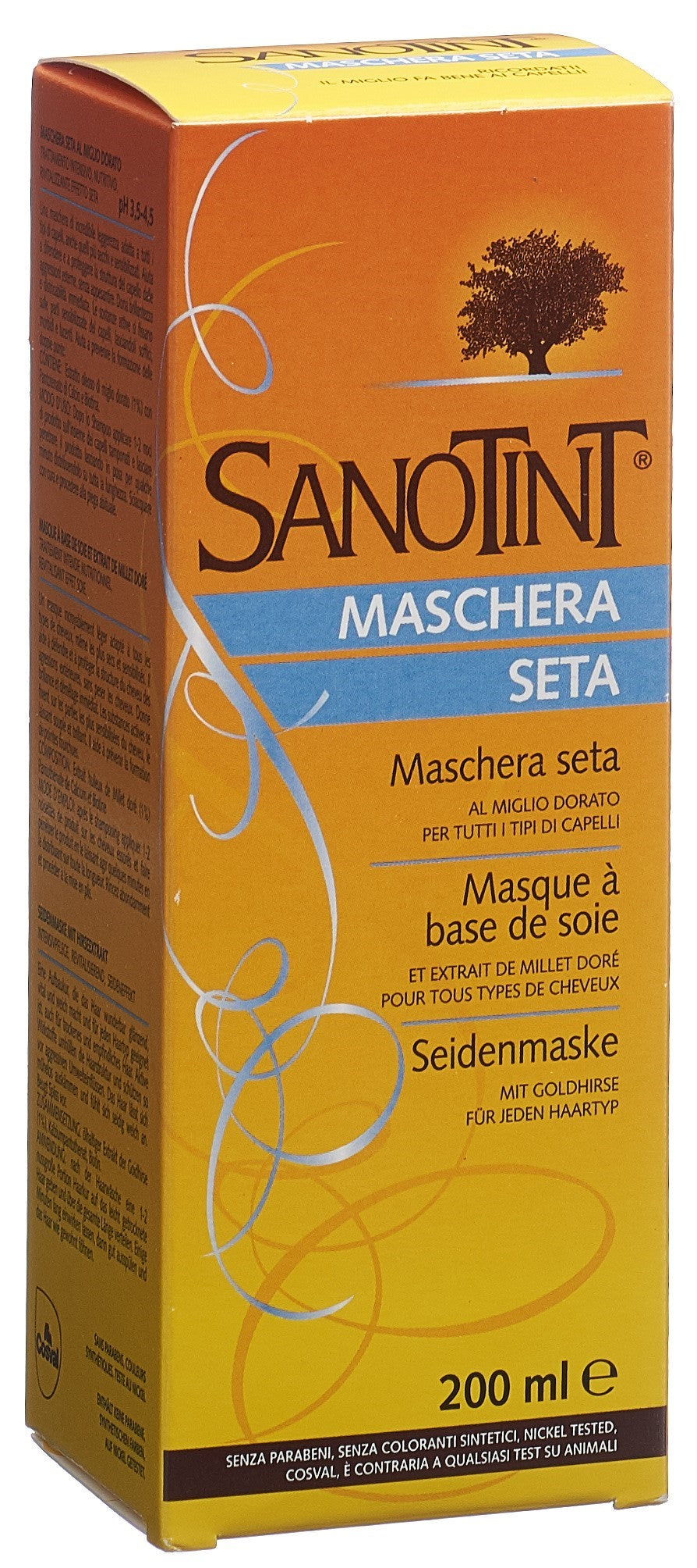 SANOTINT Masque Soie Cheveux Soin Profond 200 ml