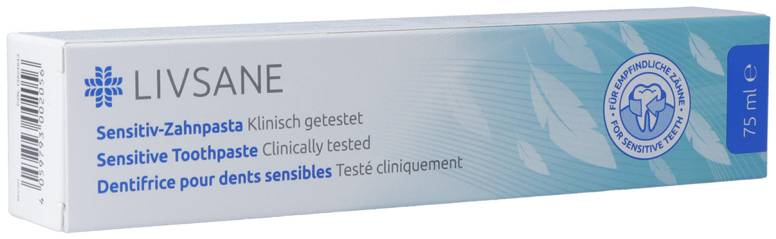 LIVSANE Dentifrice Dents Sensibles Soulagement Immédiat | Tube 75 ml