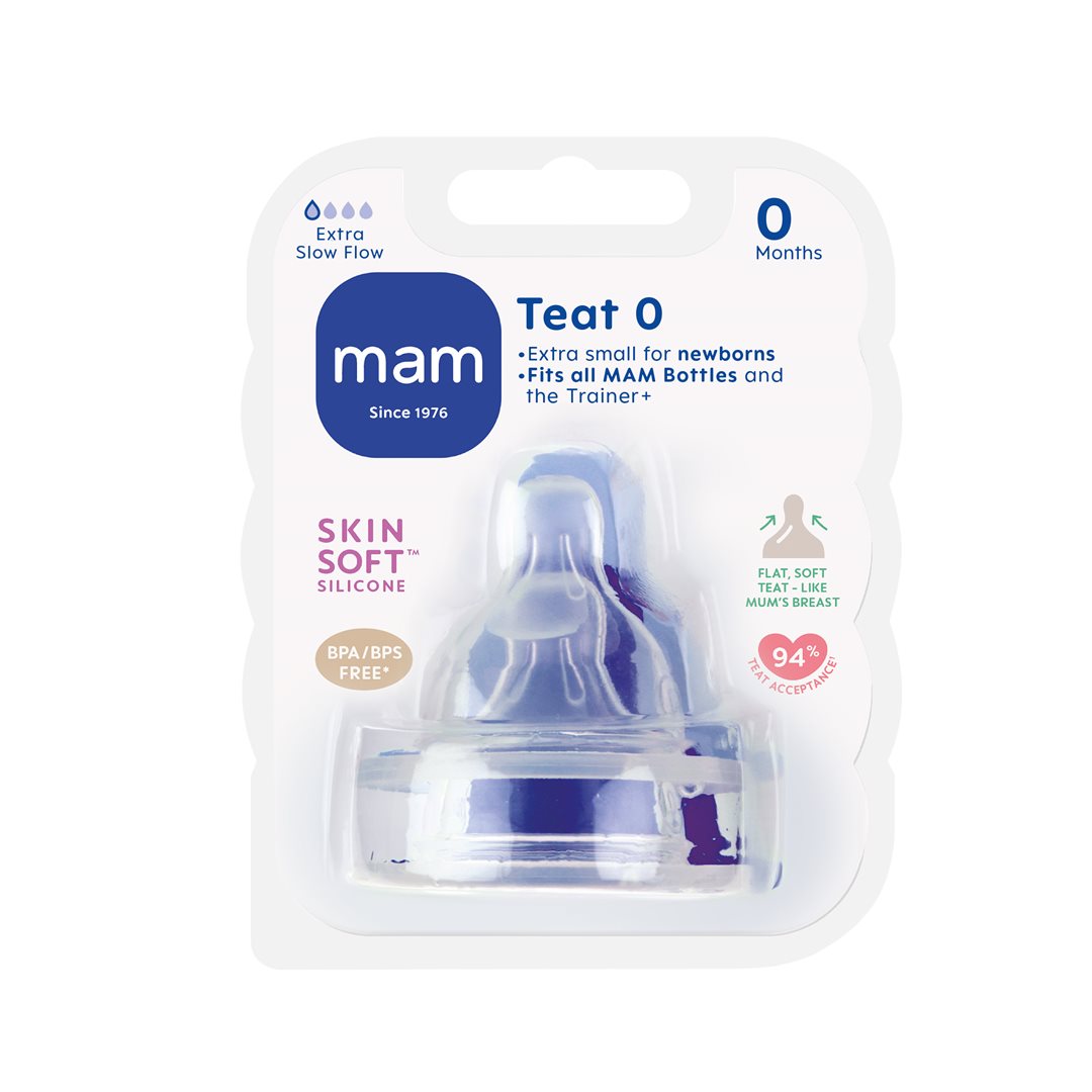 MAM Tétine Anatomique 0-2 Mois 2 Pièces | Confort Bébé