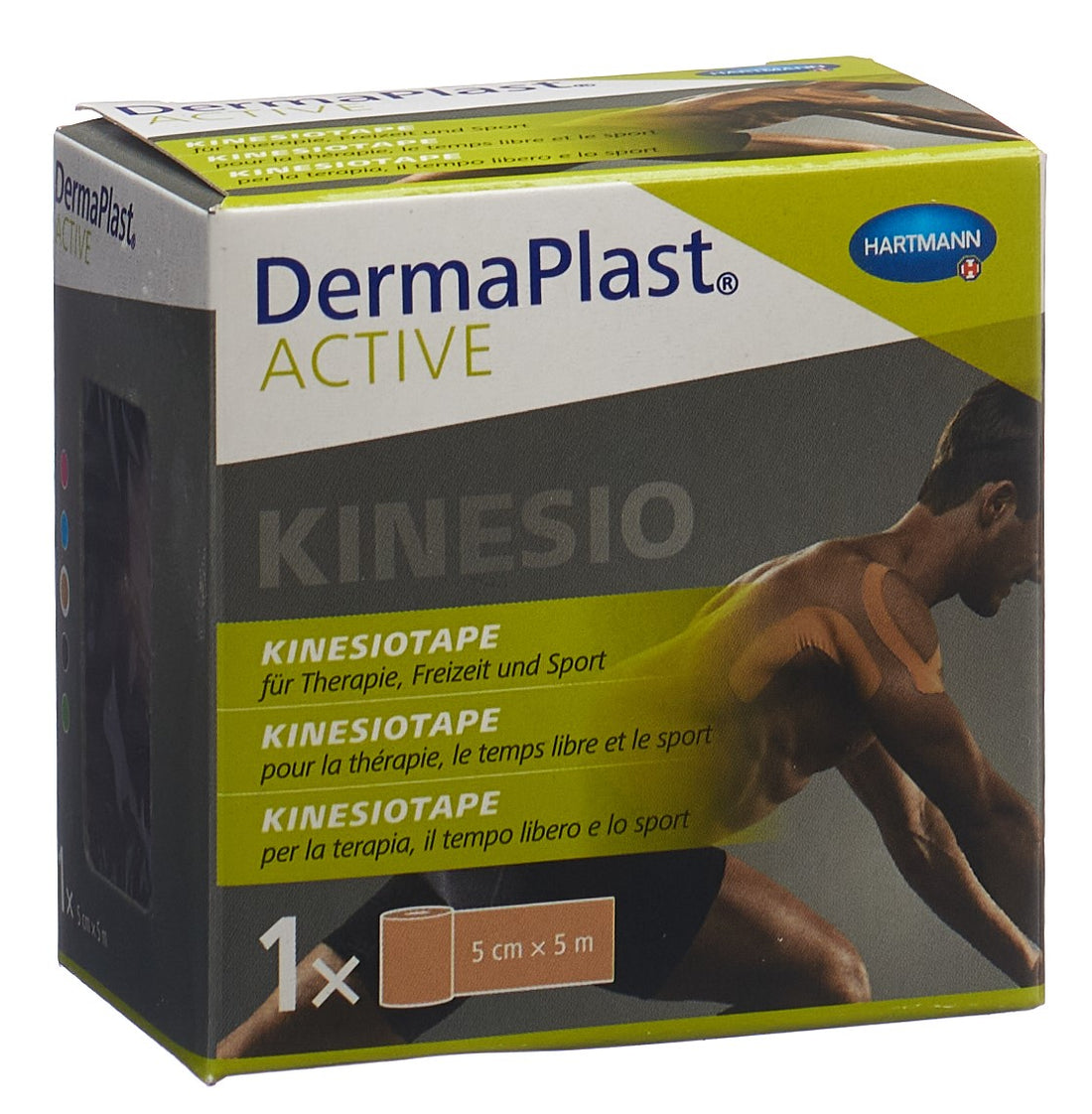 DERMAPLAST Kinesiotape Active Chair 5 cm x 5 m | Soutien Musculaire
