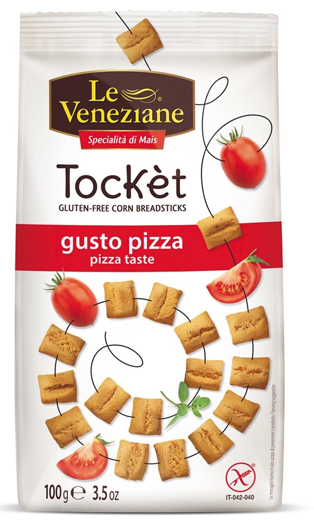 LE VENEZIANE Tocket Pizza Sans Gluten 100g Gourmand