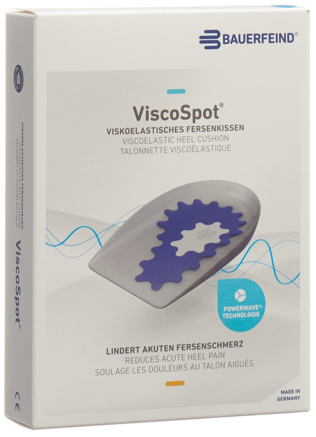BAUERFEIND ViscoSpot Talonnettes Confort &amp; Soulagement | Lot de 1 Paire