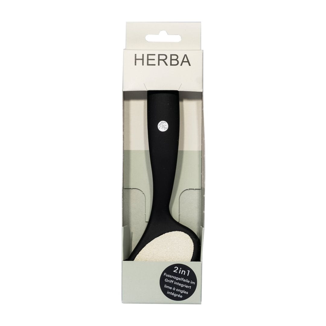 HERBA Lime Durillon Céramique Softtouch 2en1 Soin Pieds | Douceur