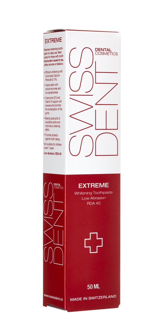 SWISSDENT Extreme Dentifrice Blancheur Intense 50 ml