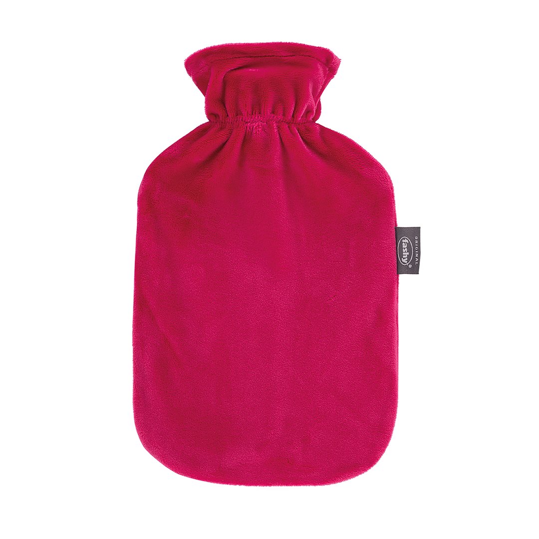 FASHY Bouillotte 2 L Housse Polaire Chaleur Douce | Confort Thermique