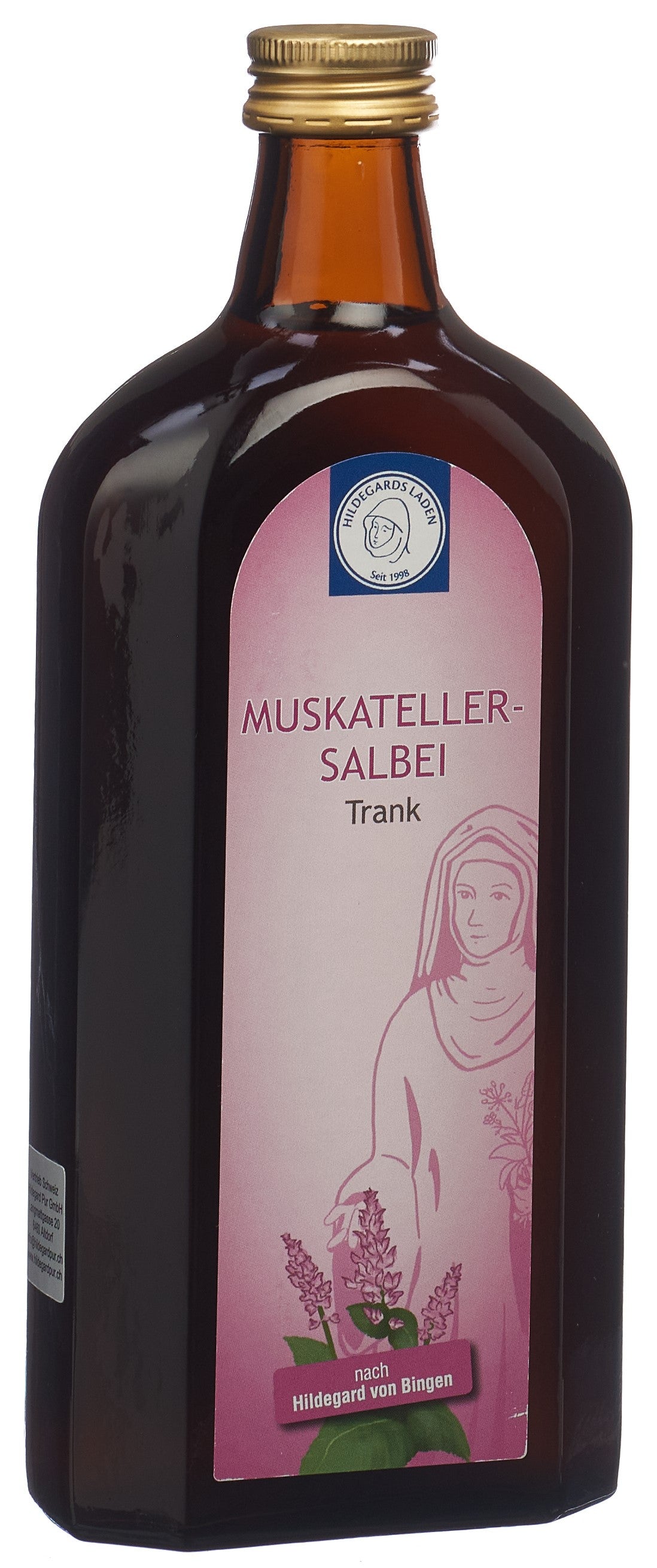 HILDEGARDS LADEN Muskatellersalbei Trank 500 ml | Bien-être Femme