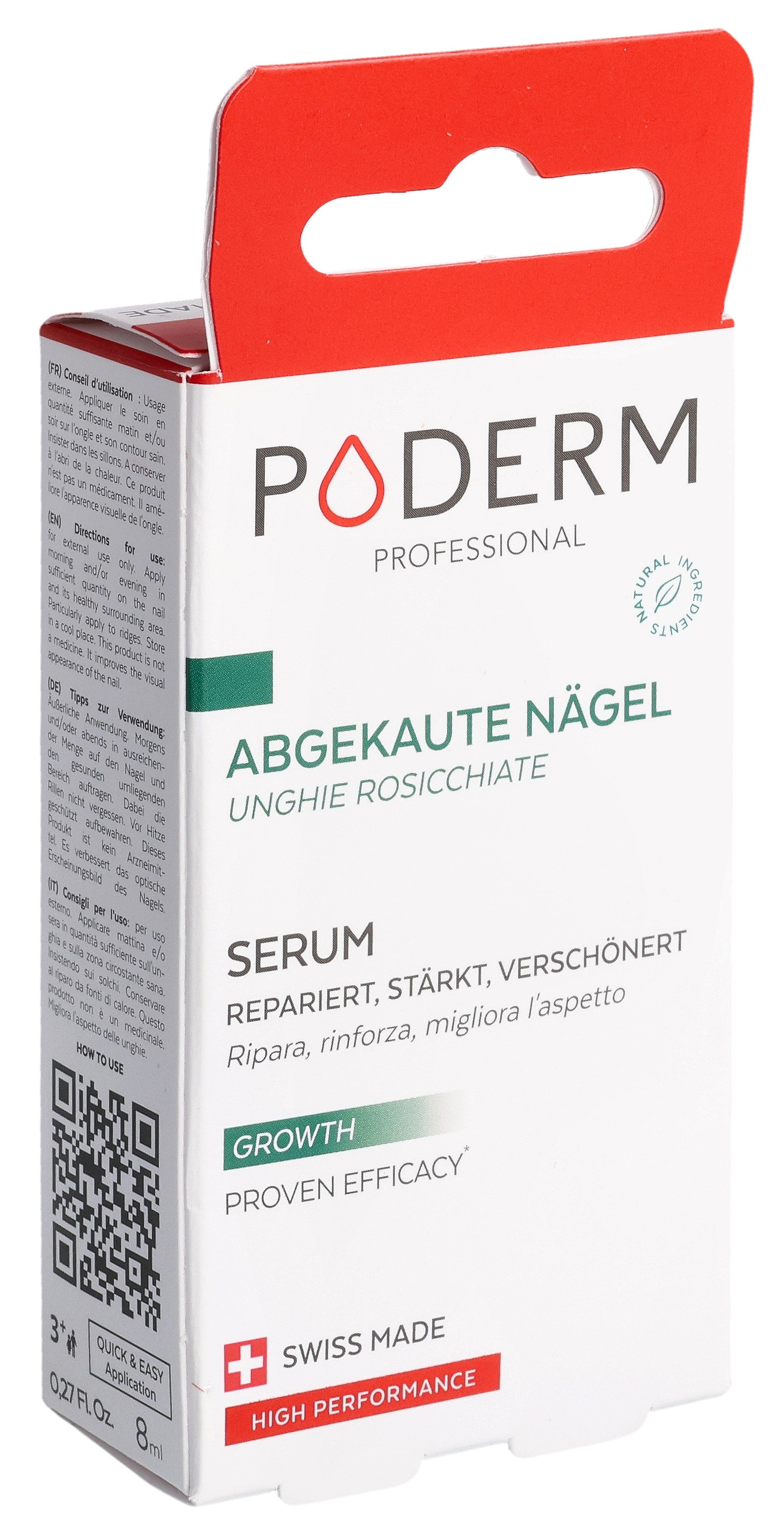 PODERM Sérum Stop Ongles Rongés Soin Réparateur | 8 ml
