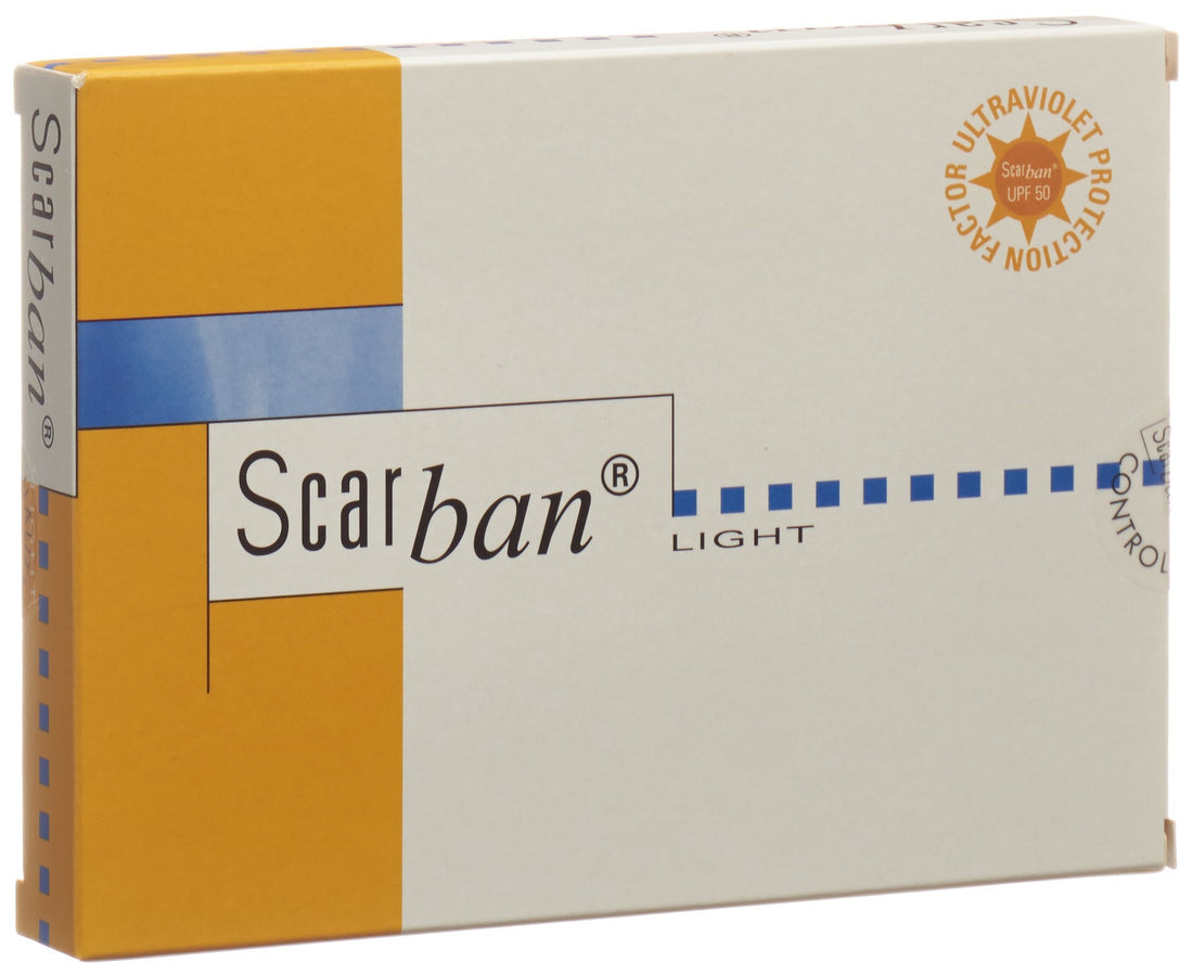 SCARBAN Light Pansement Cicatrice 5 x 7.5cm 2 Pièces