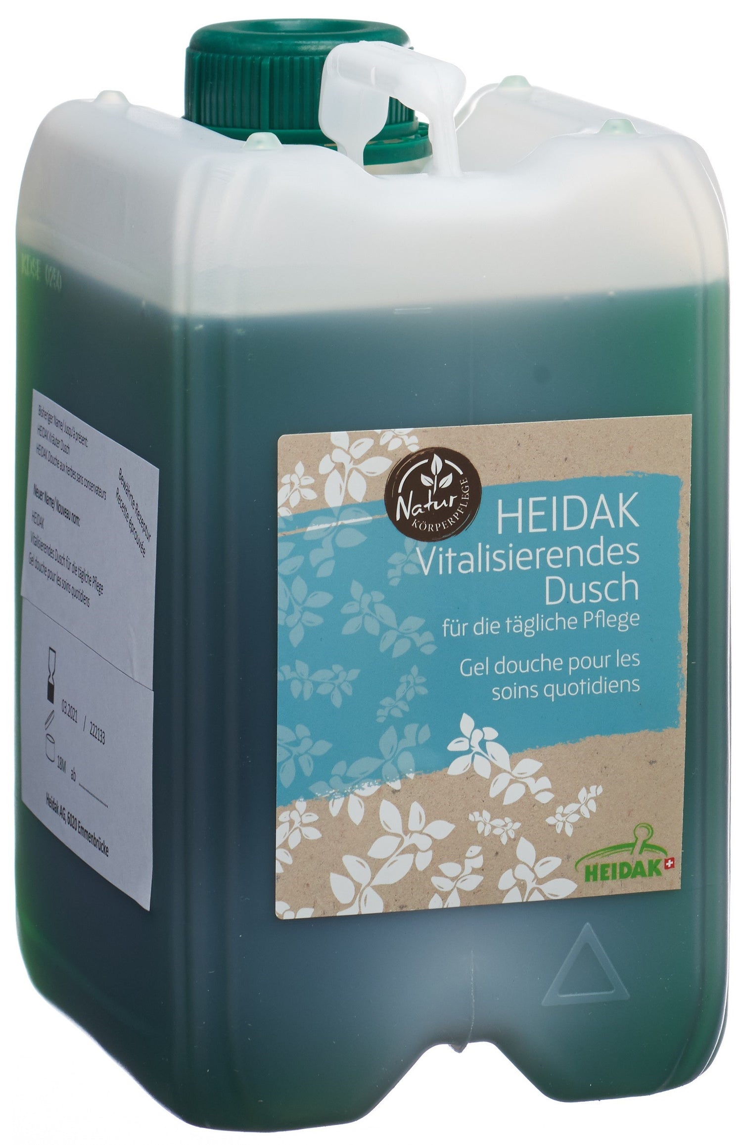 HEIDAK Gel Douche Soin Quotidien Douceur 2.5 kg