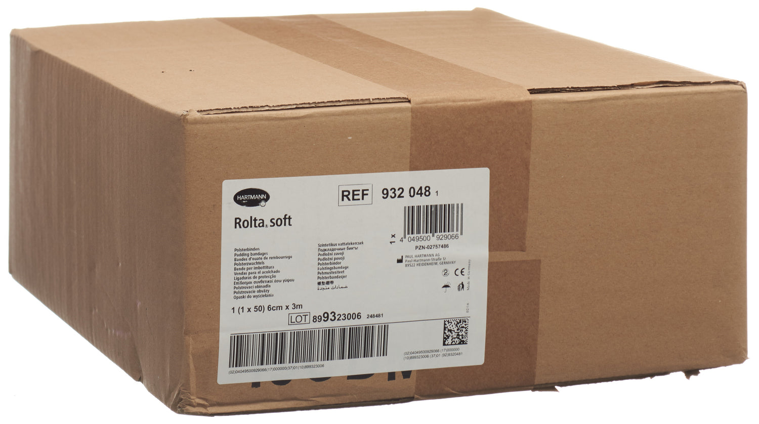 ROLTA SOFT Bande ouatée 6cmx3m Confort &amp; Protection | Lot 50 pièces