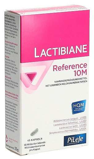 LACTIBIANE Référence 10 Milliards Probiotiques Confort Digestif | 45 Gélules