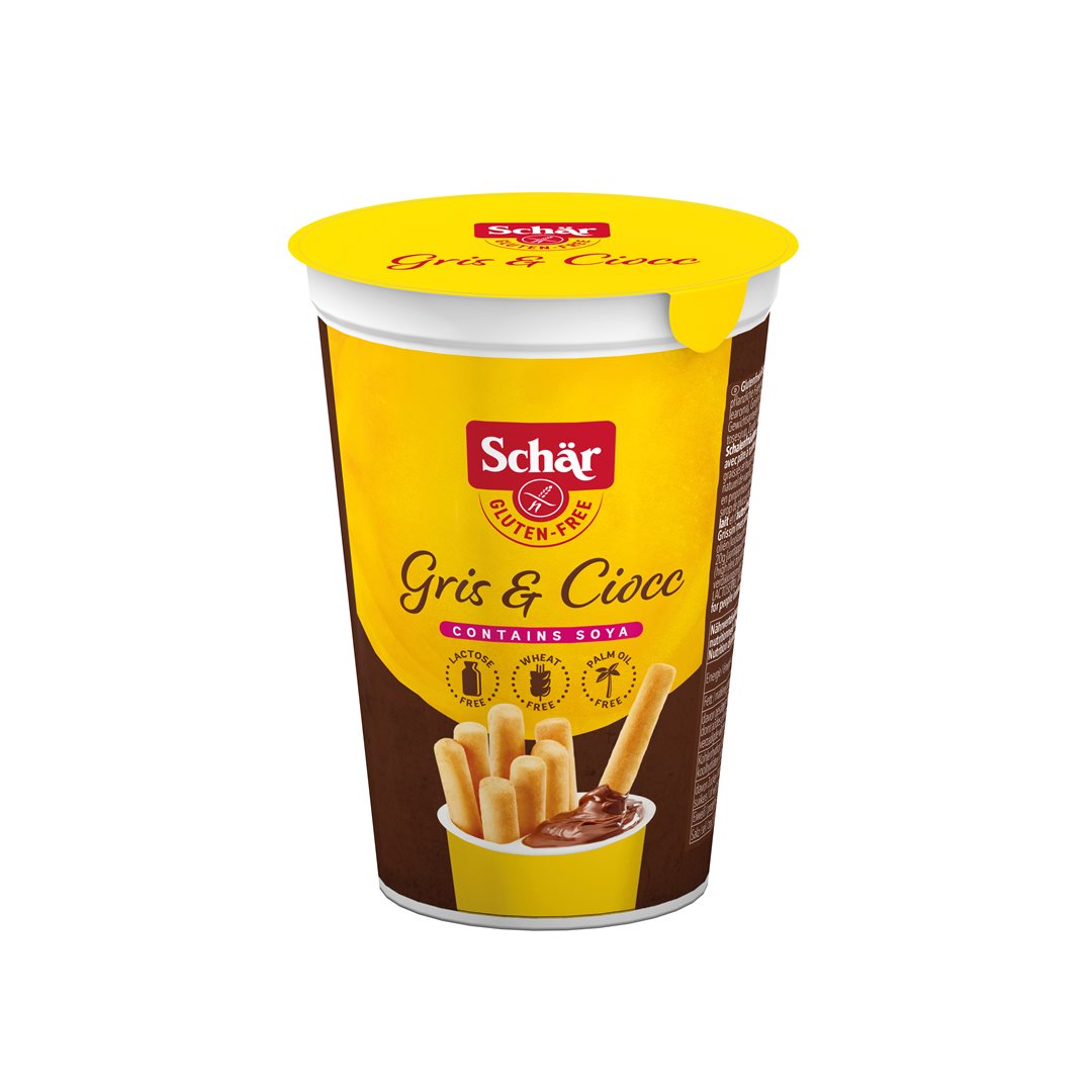 Schär Gris &amp; Ciocc Sans Gluten 52 g | Biscuits Gourmands