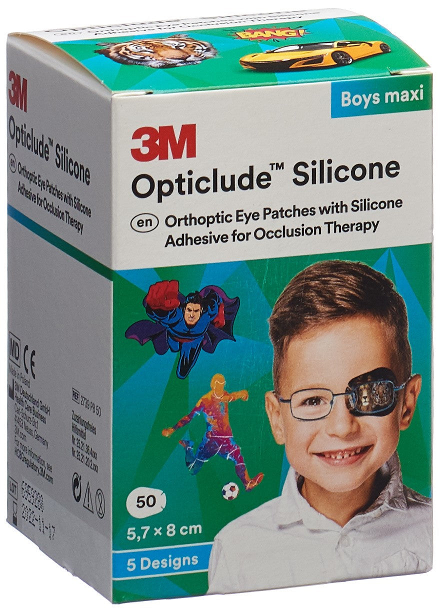 3M OPTICLUDE Sil pansem 5.7x8cm maxi bo (n) 50 pce