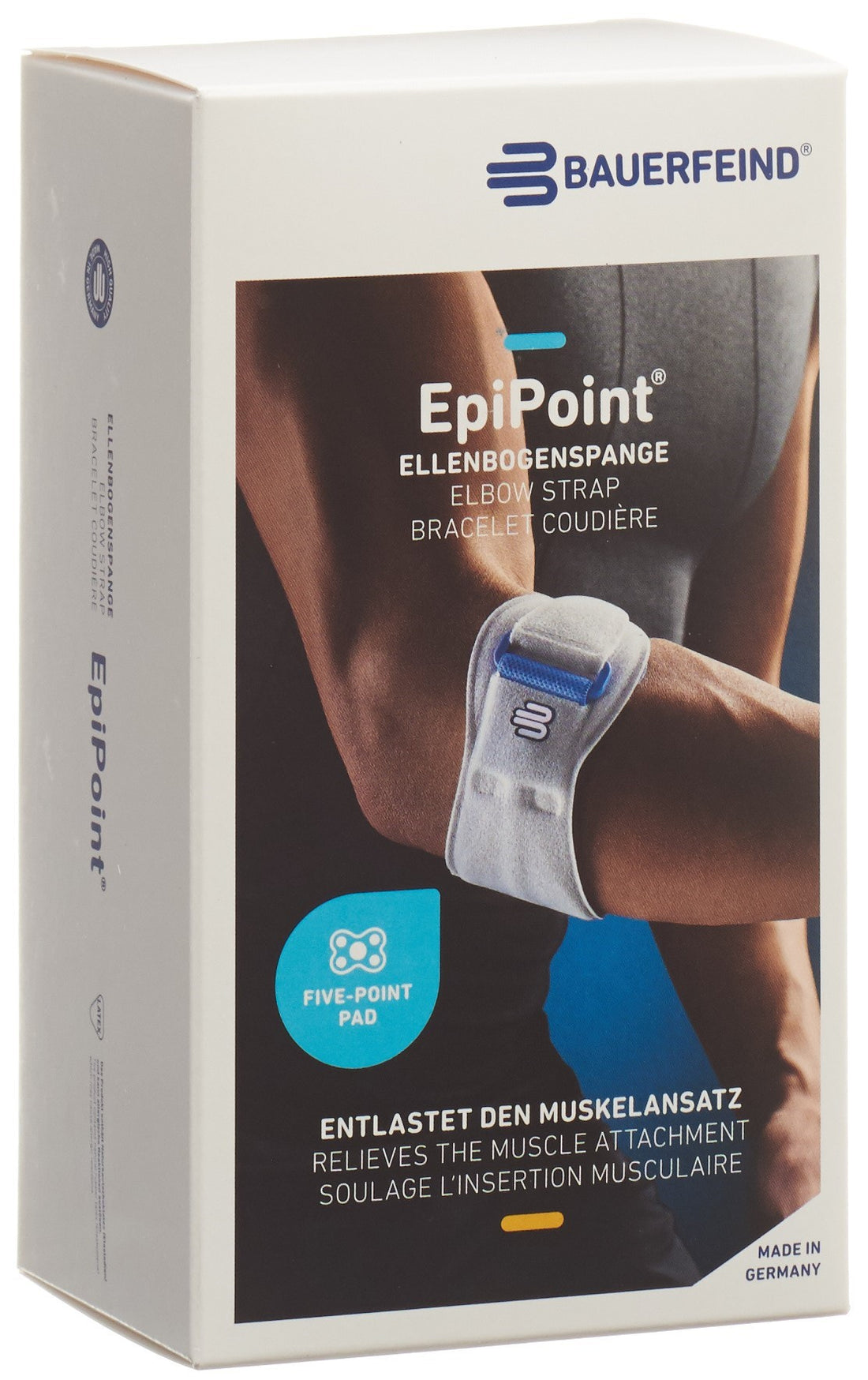BAUERFEIND EpiPoint Orthèse Épicondylite Soulage Douleur | Adulte