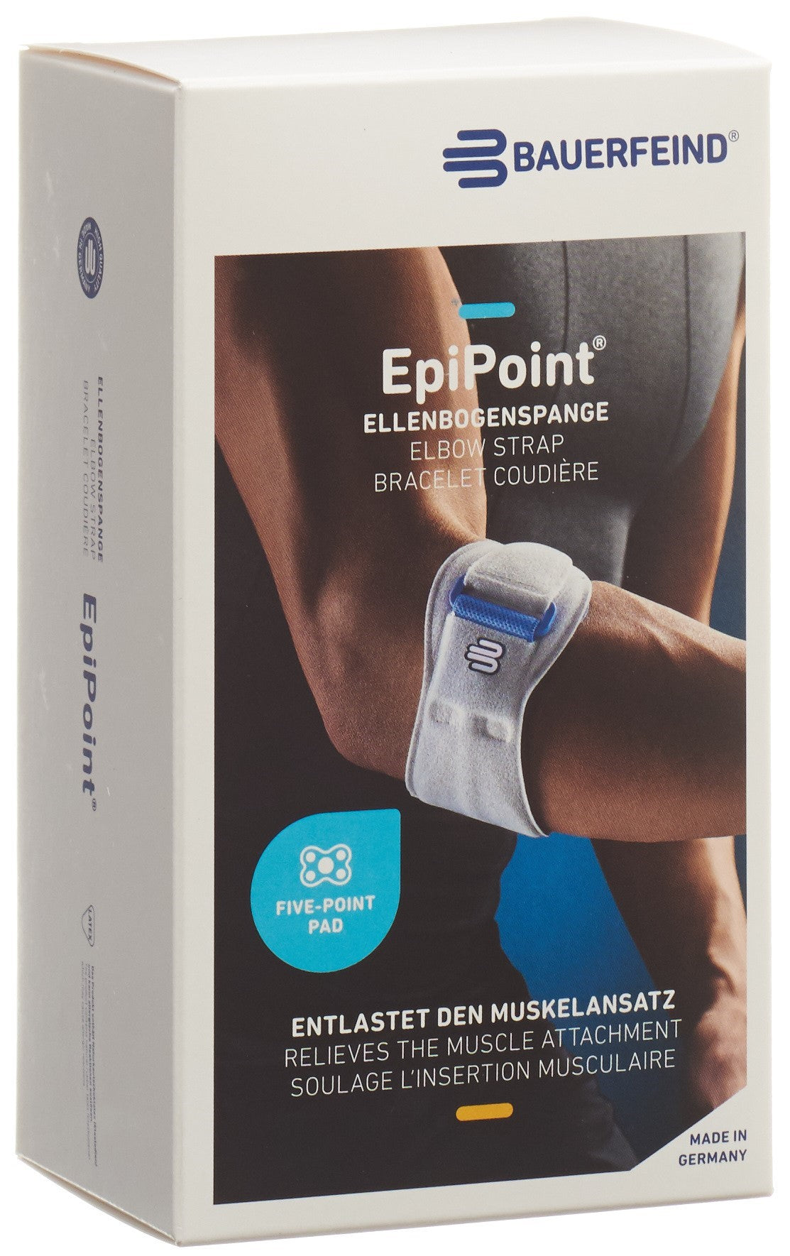 BAUERFEIND EpiPoint Orthèse Épicondylite Soulage Douleur | Adulte