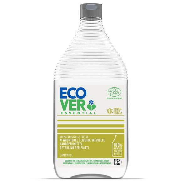 ECOVER Essential Vaisselle Liquide Camomille 0.95 L | Nettoyage Doux &amp; Efficace