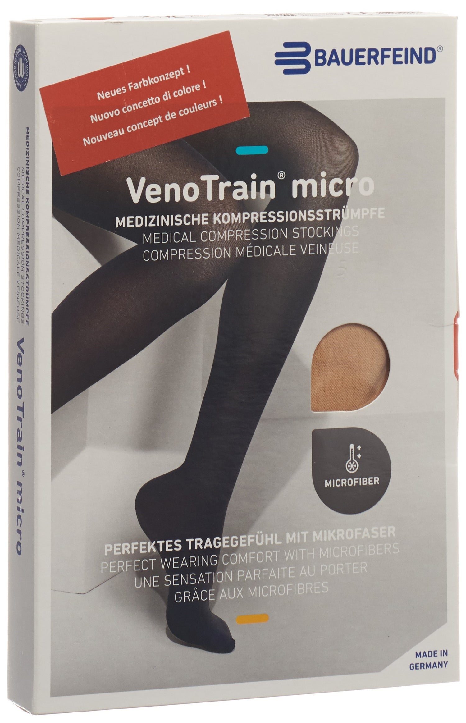 Bauerfeind GenuTrain S Compression Jambières XL | Soutien Jambes