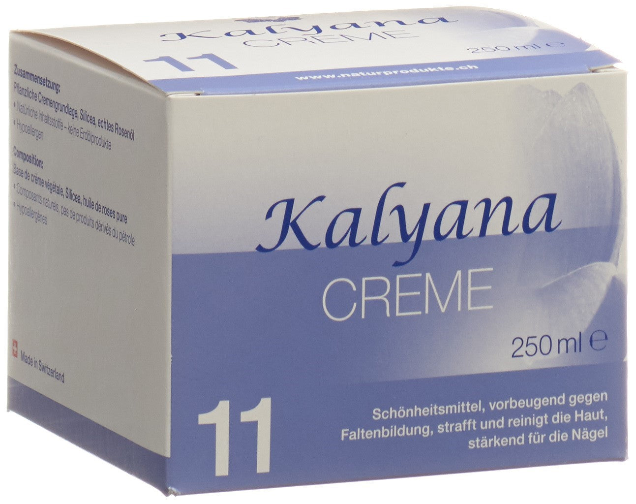 Kalyana Crème Silicea 250ml Soin Réparateur Intense | 250 ml